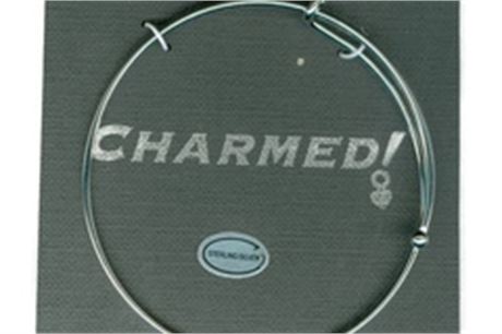 30 Charmed Bracelet w/Sterling Silver Charm $4.25 ea PRICE CUT