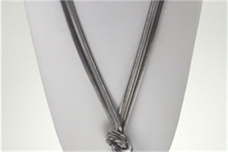 36 pc EXPRESS Snake Chain Tassel Necklace Silver 36"- $2.75 pcs