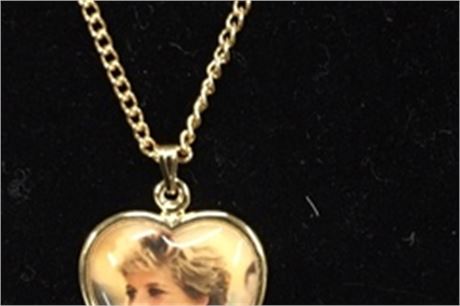 100-- Princess Diana Pendant Necklace-Vintage- $1.99 each