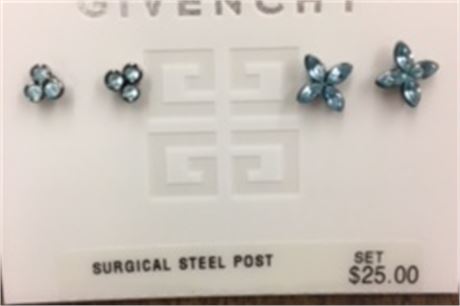 80 pairs-- Bijoux Givenchy Designer Earrings- $1000.00 value