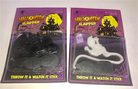 72 pkg of Halloween sticky slap hand toys