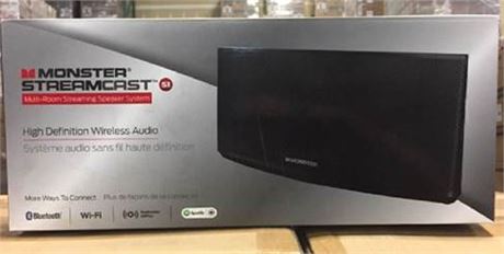 5 Monster StreamCast S1 Wireless Bluetooth® Speaker – Black