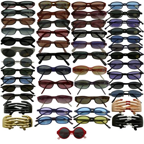 600 Pieces Assorted Men's Women's & Kids' Sunglasses