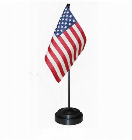 Lot of 300 Pieces -  Patriotic USA American Desk Top Flags– 8″ X 6″