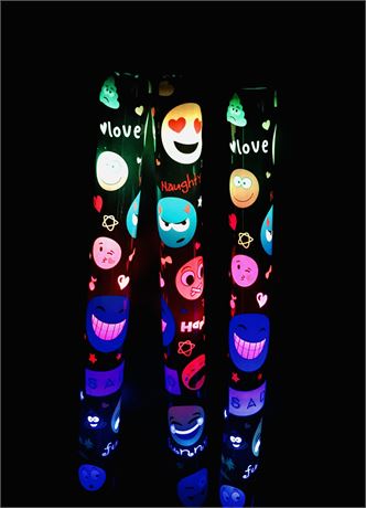 Lot of 72 Pieces - Zupa – Light Up LED Emoji Foam Party Wand Sticks