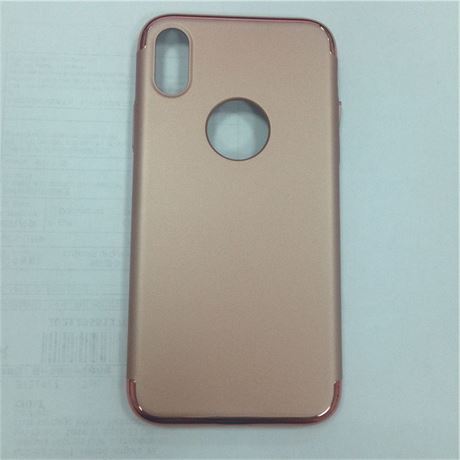 Ultra Thin Full Protection Electroplated 3 in 1 Case Back Cover for iPhone