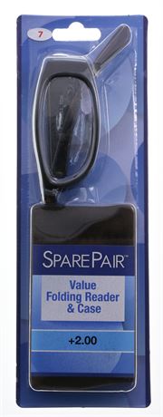 SparePair™ by FGX Intl Folding Reading Glasses w/ Compact Protective Case 450 Pc
