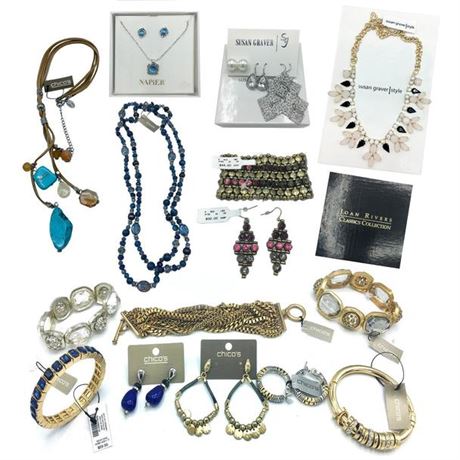 200 pieces Bonanza Jewelry Lot $3600.00 VALUE