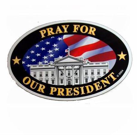 Wholesale Large “Pray For Our President” Oval Magnet Only 42 Cents Each