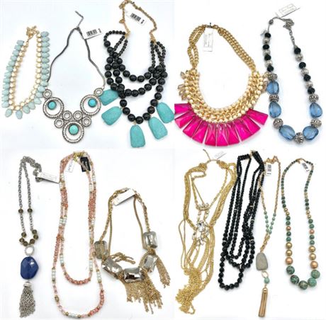 30 High End Boutique Statement Necklaces Pre-priced $59.95 Each
