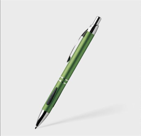 Vienna Rhine Metal Pen – Army Green Matte Finish – Jumbo Ink Supply