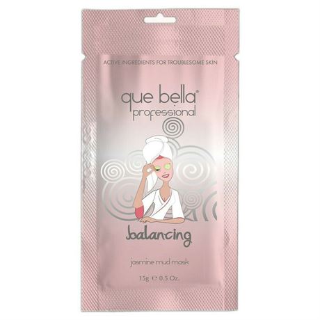 Que Bella Balancing Jasmine Mud Face Mask 0.5oz