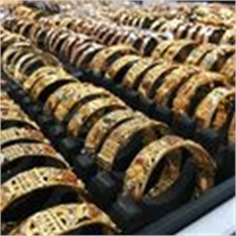 14K Gold Filled Earrings & Bangles, 200 Units