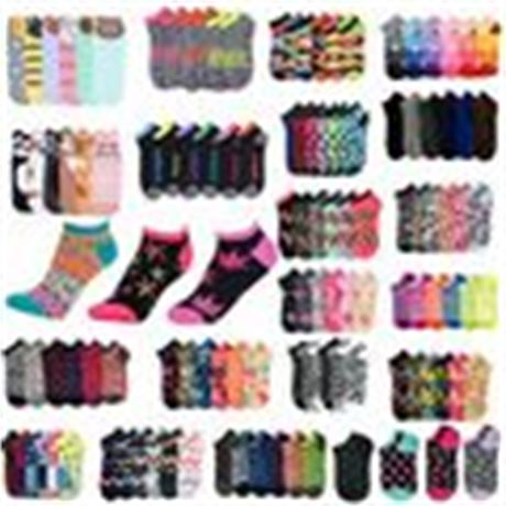 1 Lot Of  144 Prs Of Mens Ankle Length Socks Size 10-13