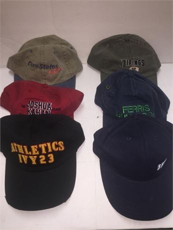 50 Brand New Adjustable Printed Hats
