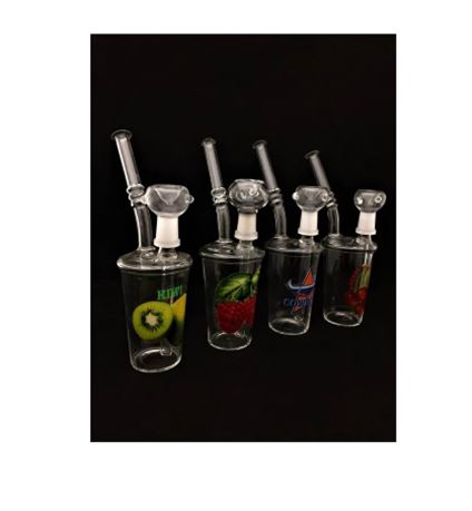 8" FRUIT CUP: 1 Dozen Glass Pipes