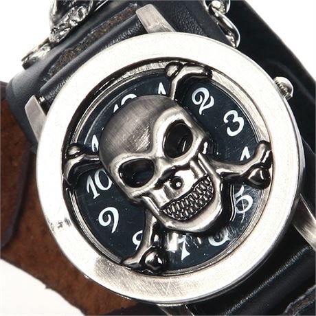 Punk Skeleton Quartz Watch