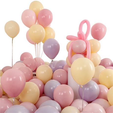Colorful 12 Inches Macaron Latex Party Balloons
