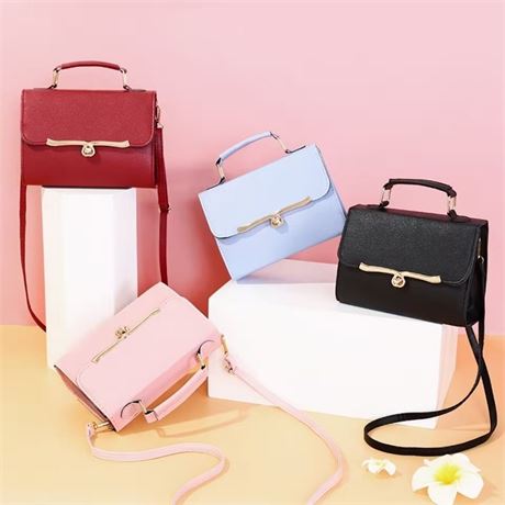 (20) Premium Quality Women Casual Crossbody Fashion Handbag Purse Tote Style-10