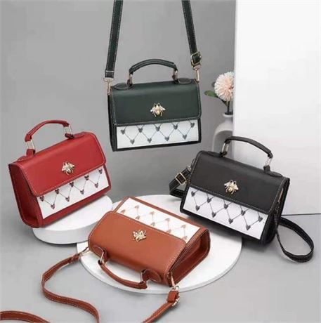 (20) Premium Quality Women Casual Crossbody Fashion Handbag Purse Tote Style-15