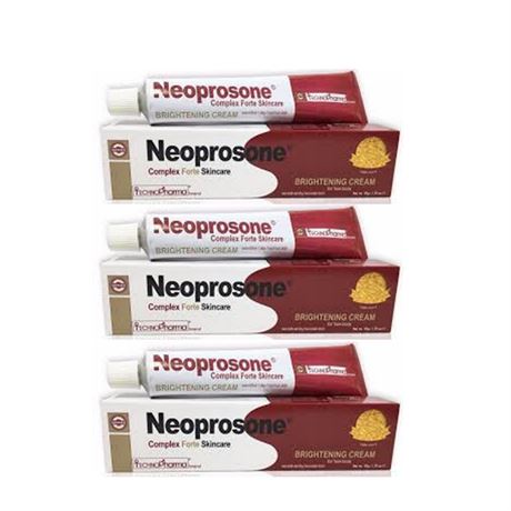 Neoprosone Brightening Cream 1.76oz Tubes (Pack of 5)