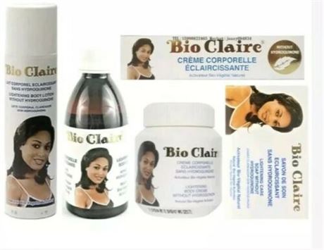 Bio clair Skin Lightening body Set 5 PC Moisturizer