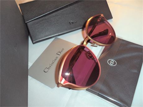 Christian Dior, Lanvin, DSquared2 Designer Sunglasses Lot of 4