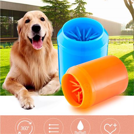Dog Paw Cleaner Cup for Small Large Dogs Pet Feet Washer