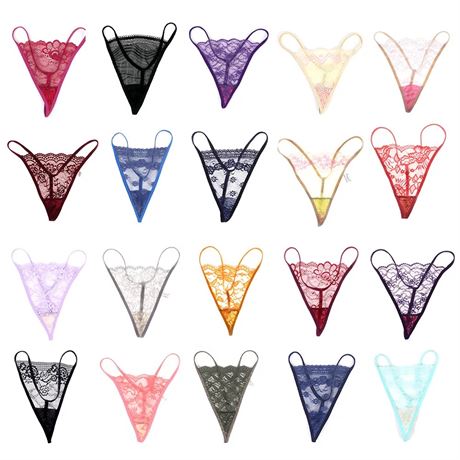 300 Pairs Women’s G Strings Lacey lingerie