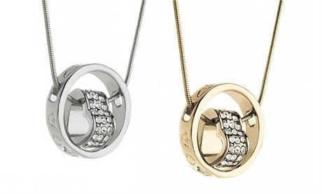 12 Pieces Love Promise Necklaces made with Swarovski Elements