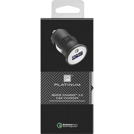 20 Qualcomm Quick Charge Car Chargers - Black 12v
