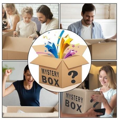 Mystery Box With 5 Items Of ready To Sell Merchandise!